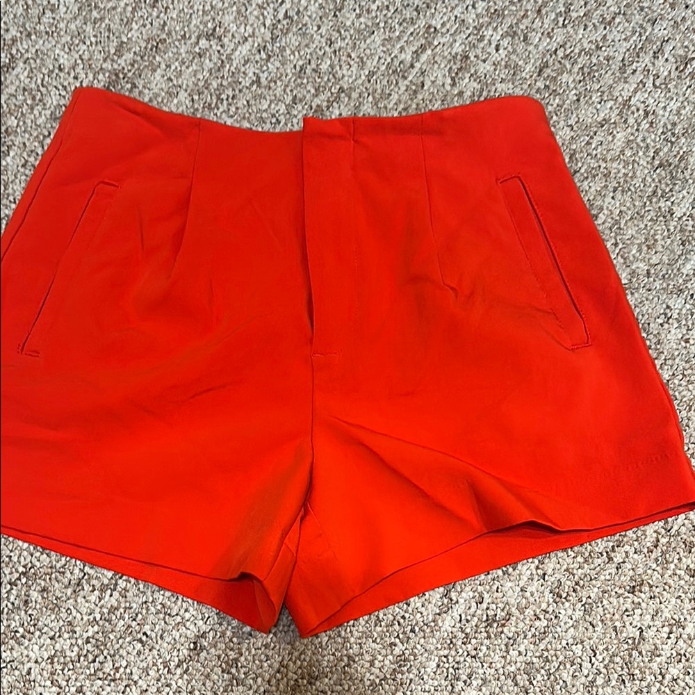 A New Day High Waist Red Shorts